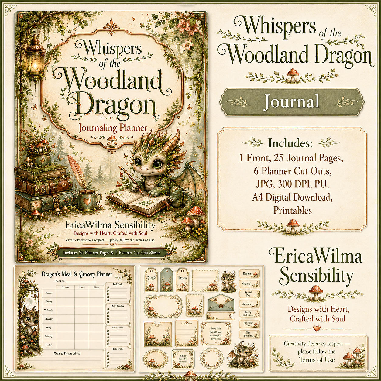 (image for) EW AI Whispers of the Woodland Dragon - Journal 2026